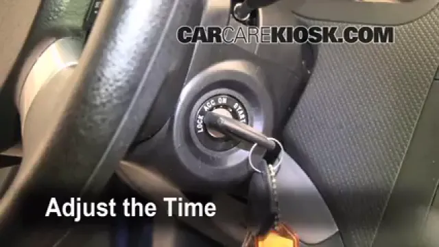 2009 Chevrolet Aveo LS 1.6L 4 Cyl. Horloge Régler l'horloge